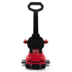 Kép 3/8 - Baby Mix bébitaxi tolókarral RACER piros