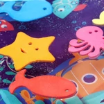 Kép 4/10 - BabyOno játszószőnyeg interaktív - Coral Reef - felfújható és vízzel tölthető 827