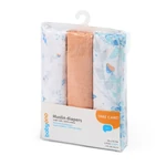 Kép 5/5 - BabyOno textilpelenka színes 3db barack 348/09