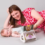 Kép 10/10 - Taf Toys forgatható bébikönyv Tummy-Time 13125