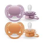 Kép 1/5 - Philips AVENT játszócumi Ultrasoft Premium neutral 6-18hó lányos 2db