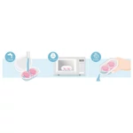 Kép 4/4 - Philips AVENT játszócumi Ultrasoft Premium neutral 0-6hó fiús 2db