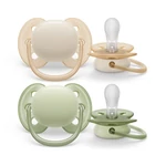 Kép 1/4 - Philips AVENT játszócumi Ultrasoft Premium neutral 0-6hó fiús 2db
