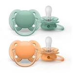 Kép 1/3 - Philips AVENT játszócumi Ultrasoft Premium neutral 0-6hó 2db