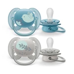 Kép 1/5 - Philips AVENT játszócumi Ultrasoft Premium állatos 6-18hó fiús 2db