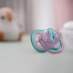 Kép 3/4 - Philips AVENT játszócumi Ultra Air tengeri állatos 6-18hó lányos 2db
