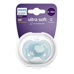 Kép 2/5 - Philips AVENT játszócumi Ultrasoft Premium 6-18hó kék 1db