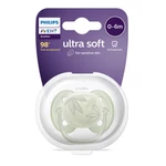 Kép 2/4 - Philips AVENT játszócumi Ultrasoft Premium 0-6hó zöld 1db