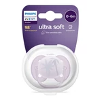 Kép 2/5 - Philips AVENT játszócumi Ultrasoft Premium 0-6hó lila 1db