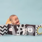 Kép 7/8 - Taf Toys bébikönyv puha Szavanna 12875