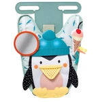 Kép 1/10 - Taf Toys játék autóba Penguin Play and Kick Car Toy zenélő pingvin 12955