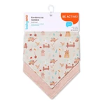 Kép 1/4 - BabyOno előke - háromszög 2db Farm 879/09