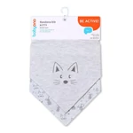 Kép 1/6 - BabyOno előke - háromszög 2db Kitty 879/11
