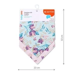 Kép 3/7 - BabyOno előke - háromszög 2db Floral 879/16