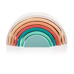 Kép 1/8 - Zopa fa játék szivárvány Sunset