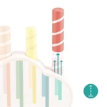 Kép 5/8 - Zopa fa játék pop-up Classic