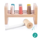 Kép 4/7 - Zopa fa játék kalapálós asztalka