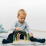 Kép 6/9 - Zopa fa játék golyós számoló szivárvány