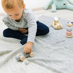 Kép 3/3 - Zopa fa játék sportautó szürke