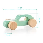 Kép 6/6 - Zopa fa játék sportautó menta