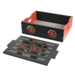 Kép 3/7 - Zopa fa játék BBQ grill szett