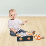 Kép 4/7 - Zopa fa játék BBQ grill szett