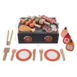 Kép 7/7 - Zopa fa játék BBQ grill szett