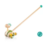 Kép 3/5 - Zopa fa játék tologatós dínó zöld