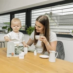 Kép 6/10 - Zopa fa játék kávégép szett