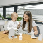 Kép 7/10 - Zopa fa játék kávégép szett