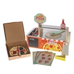 Kép 2/7 - Zopa fa pizzéria játékkészlet