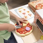 Kép 6/7 - Zopa fa pizzéria játékkészlet