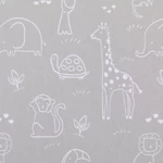 Kép 6/7 - Fillikid betét hatszögletû utazójárókába 124cm átmérőjû szürke Safari 1121-77