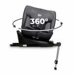 Kép 2/9 - Kinderkraft gyerekülés I-360 i-Size Isofix 40-150cm szürke
