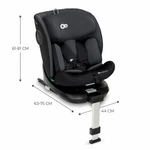 Kép 6/8 - Kinderkraft gyerekülés I-360 i-Size Isofix 40-150cm fekete