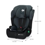 Kép 5/6 - Kinderkraft gyerekülés Comfort Up i-Size 76-150cm fekete