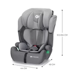 Kép 5/6 - Kinderkraft gyerekülés Comfort Up i-Size 76-150cm szürke