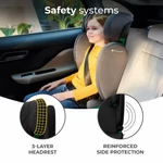 Kép 3/4 - Kinderkraft gyerekülés Junior Fix 2 i-Size Isofix 100-150cm grafit-fekete