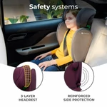 Kép 3/5 - Kinderkraft gyerekülés Junior Fix 2 i-Size Isofix 100-150cm cherry