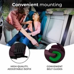 Kép 4/5 - Kinderkraft gyerekülés Junior Fix 2 i-Size Isofix 100-150cm cherry