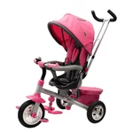 Kép 1/10 - Baby Mix tricikli 3az1-ben TYPHOON 360° rózsaszín