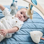 Kép 6/9 - Nattou játszószőnyeg plüss fa játékhíddal Felix and Leo