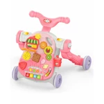 Kép 2/4 - Kikkaboo készségfejlesztő járássegítő és asztal 4az1-ben Sweet Escape pink
