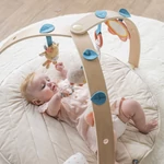 Kép 6/10 - Nattou játszószőnyeg plüss fa játékhíddal Mila, Zoe and Lana