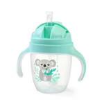 Kép 1/9 - BabyOno itatópohár szívószállal füllel 240ml menta 1464/03