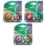 Kép 1/7 - Tommee Tippee játszócumi CTN Fun 2 db 18-36 hó friends