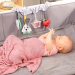 Kép 3/6 - BabyOno babatakaró bambusz kötött 75x100cm rózsaszín 1478/01