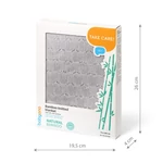 Kép 2/4 - BabyOno babatakaró bambusz kötött 75x100cm szürke 1479/02