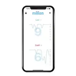 Kép 2/9 - Milian légzésfigyelő PRO Bluetooth Standard 2db érzékelőlappal