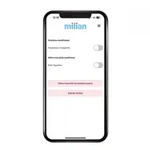 Kép 5/9 - Milian légzésfigyelő PRO Bluetooth Twins 4db érzékelőlappal
